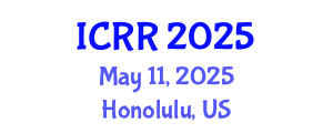 International Conference on Radiography and Radiotherapy (ICRR) May 11, 2025 - Honolulu, United States