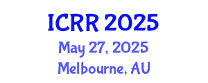 International Conference on Radiography and Radiotherapy (ICRR) May 27, 2025 - Melbourne, Australia