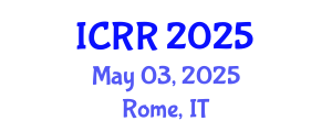 International Conference on Radiography and Radiotherapy (ICRR) May 03, 2025 - Rome, Italy
