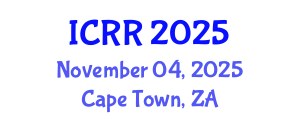 International Conference on Radiography and Radiotherapy (ICRR) November 04, 2025 - Cape Town, South Africa