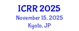 International Conference on Radiography and Radiotherapy (ICRR) November 15, 2025 - Kyoto, Japan