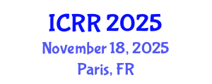International Conference on Radiography and Radiotherapy (ICRR) November 18, 2025 - Paris, France
