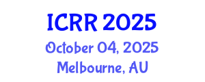 International Conference on Radiography and Radiotherapy (ICRR) October 04, 2025 - Melbourne, Australia