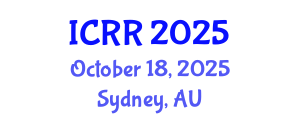 International Conference on Radiography and Radiotherapy (ICRR) October 18, 2025 - Sydney, Australia