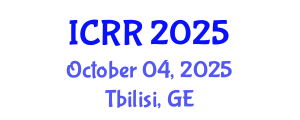 International Conference on Radiography and Radiotherapy (ICRR) October 04, 2025 - Tbilisi, Georgia
