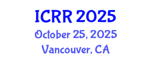 International Conference on Radiography and Radiotherapy (ICRR) October 25, 2025 - Vancouver, Canada