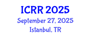 International Conference on Radiography and Radiotherapy (ICRR) September 27, 2025 - Istanbul, Turkey