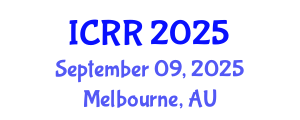 International Conference on Radiography and Radiotherapy (ICRR) September 09, 2025 - Melbourne, Australia