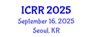 International Conference on Radiography and Radiotherapy (ICRR) September 16, 2025 - Seoul, Republic of Korea