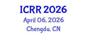 International Conference on Radiography and Radiotherapy (ICRR) April 06, 2026 - Chengdu, China