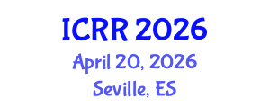 International Conference on Radiography and Radiotherapy (ICRR) April 20, 2026 - Seville, Spain