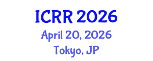 International Conference on Radiography and Radiotherapy (ICRR) April 20, 2026 - Tokyo, Japan International Conference on Radiography and Radiotherapy (ICRR) April 20, 2026 - Tokyo, Japan
