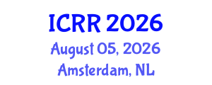International Conference on Radiography and Radiotherapy (ICRR) August 05, 2026 - Amsterdam, Netherlands International Conference on Radiography and Radiotherapy (ICRR) August 05, 2026 - Amsterdam, Netherlands