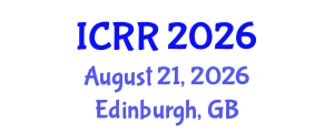 International Conference on Radiography and Radiotherapy (ICRR) August 21, 2026 - Edinburgh, United Kingdom International Conference on Radiography and Radiotherapy (ICRR) August 21, 2026 - Edinburgh, United Kingdom