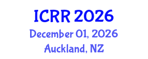 International Conference on Radiography and Radiotherapy (ICRR) December 01, 2026 - Auckland, New Zealand