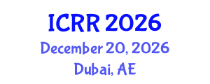 International Conference on Radiography and Radiotherapy (ICRR) December 20, 2026 - Dubai, United Arab Emirates International Conference on Radiography and Radiotherapy (ICRR) December 20, 2026 - Dubai, United Arab Emirates