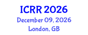 International Conference on Radiography and Radiotherapy (ICRR) December 09, 2026 - London, United Kingdom International Conference on Radiography and Radiotherapy (ICRR) December 09, 2026 - London, United Kingdom