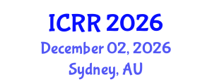 International Conference on Radiography and Radiotherapy (ICRR) December 02, 2026 - Sydney, Australia International Conference on Radiography and Radiotherapy (ICRR) December 02, 2026 - Sydney, Australia