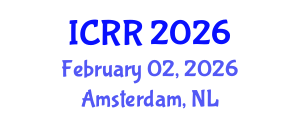 International Conference on Radiography and Radiotherapy (ICRR) February 02, 2026 - Amsterdam, Netherlands International Conference on Radiography and Radiotherapy (ICRR) February 02, 2026 - Amsterdam, Netherlands
