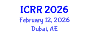 International Conference on Radiography and Radiotherapy (ICRR) February 12, 2026 - Dubai, United Arab Emirates International Conference on Radiography and Radiotherapy (ICRR) February 12, 2026 - Dubai, United Arab Emirates
