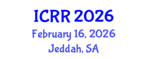 International Conference on Radiography and Radiotherapy (ICRR) February 16, 2026 - Jeddah, Saudi Arabia International Conference on Radiography and Radiotherapy (ICRR) February 16, 2026 - Jeddah, Saudi Arabia
