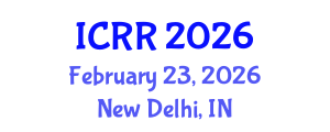 International Conference on Radiography and Radiotherapy (ICRR) February 23, 2026 - New Delhi, India