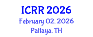 International Conference on Radiography and Radiotherapy (ICRR) February 02, 2026 - Pattaya, Thailand International Conference on Radiography and Radiotherapy (ICRR) February 02, 2026 - Pattaya, Thailand