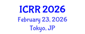 International Conference on Radiography and Radiotherapy (ICRR) February 23, 2026 - Tokyo, Japan International Conference on Radiography and Radiotherapy (ICRR) February 23, 2026 - Tokyo, Japan