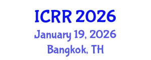International Conference on Radiography and Radiotherapy (ICRR) January 19, 2026 - Bangkok, Thailand International Conference on Radiography and Radiotherapy (ICRR) January 19, 2026 - Bangkok, Thailand
