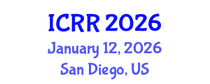 International Conference on Radiography and Radiotherapy (ICRR) January 12, 2026 - San Diego, United States International Conference on Radiography and Radiotherapy (ICRR) January 12, 2026 - San Diego, United States