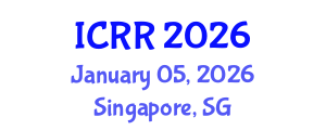 International Conference on Radiography and Radiotherapy (ICRR) January 05, 2026 - Singapore, Singapore International Conference on Radiography and Radiotherapy (ICRR) January 05, 2026 - Singapore, Singapore