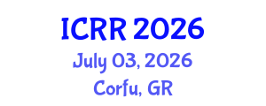 International Conference on Radiography and Radiotherapy (ICRR) July 03, 2026 - Corfu, Greece International Conference on Radiography and Radiotherapy (ICRR) July 03, 2026 - Corfu, Greece