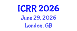 International Conference on Radiography and Radiotherapy (ICRR) June 29, 2026 - London, United Kingdom International Conference on Radiography and Radiotherapy (ICRR) June 29, 2026 - London, United Kingdom