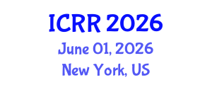 International Conference on Radiography and Radiotherapy (ICRR) June 01, 2026 - New York, United States International Conference on Radiography and Radiotherapy (ICRR) June 01, 2026 - New York, United States
