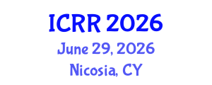 International Conference on Radiography and Radiotherapy (ICRR) June 29, 2026 - Nicosia, Cyprus International Conference on Radiography and Radiotherapy (ICRR) June 29, 2026 - Nicosia, Cyprus