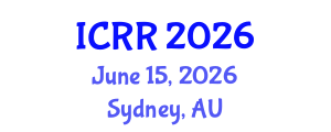 International Conference on Radiography and Radiotherapy (ICRR) June 15, 2026 - Sydney, Australia International Conference on Radiography and Radiotherapy (ICRR) June 15, 2026 - Sydney, Australia