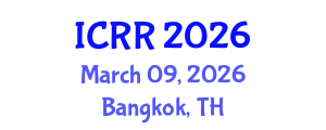 International Conference on Radiography and Radiotherapy (ICRR) March 09, 2026 - Bangkok, Thailand International Conference on Radiography and Radiotherapy (ICRR) March 09, 2026 - Bangkok, Thailand