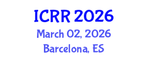 International Conference on Radiography and Radiotherapy (ICRR) March 02, 2026 - Barcelona, Spain International Conference on Radiography and Radiotherapy (ICRR) March 02, 2026 - Barcelona, Spain