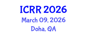 International Conference on Radiography and Radiotherapy (ICRR) March 09, 2026 - Doha, Qatar