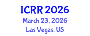 International Conference on Radiography and Radiotherapy (ICRR) March 23, 2026 - Las Vegas, United States International Conference on Radiography and Radiotherapy (ICRR) March 23, 2026 - Las Vegas, United States