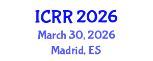 International Conference on Radiography and Radiotherapy (ICRR) March 30, 2026 - Madrid, Spain International Conference on Radiography and Radiotherapy (ICRR) March 30, 2026 - Madrid, Spain