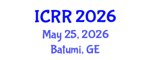 International Conference on Radiography and Radiotherapy (ICRR) May 25, 2026 - Batumi, Georgia International Conference on Radiography and Radiotherapy (ICRR) May 25, 2026 - Batumi, Georgia