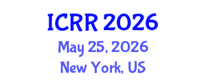 International Conference on Radiography and Radiotherapy (ICRR) May 25, 2026 - New York, United States International Conference on Radiography and Radiotherapy (ICRR) May 25, 2026 - New York, United States