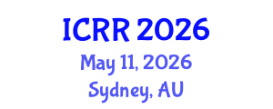 International Conference on Radiography and Radiotherapy (ICRR) May 11, 2026 - Sydney, Australia International Conference on Radiography and Radiotherapy (ICRR) May 11, 2026 - Sydney, Australia