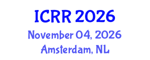 International Conference on Radiography and Radiotherapy (ICRR) November 04, 2026 - Amsterdam, Netherlands International Conference on Radiography and Radiotherapy (ICRR) November 04, 2026 - Amsterdam, Netherlands