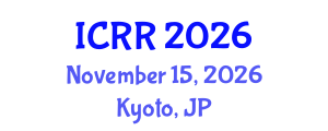 International Conference on Radiography and Radiotherapy (ICRR) November 15, 2026 - Kyoto, Japan International Conference on Radiography and Radiotherapy (ICRR) November 15, 2026 - Kyoto, Japan