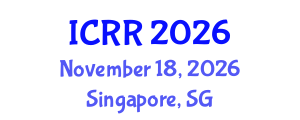 International Conference on Radiography and Radiotherapy (ICRR) November 18, 2026 - Singapore, Singapore International Conference on Radiography and Radiotherapy (ICRR) November 18, 2026 - Singapore, Singapore
