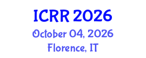 International Conference on Radiography and Radiotherapy (ICRR) October 04, 2026 - Florence, Italy International Conference on Radiography and Radiotherapy (ICRR) October 04, 2026 - Florence, Italy