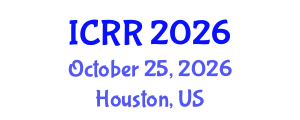 International Conference on Radiography and Radiotherapy (ICRR) October 25, 2026 - Houston, United States International Conference on Radiography and Radiotherapy (ICRR) October 25, 2026 - Houston, United States
