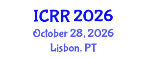 International Conference on Radiography and Radiotherapy (ICRR) October 28, 2026 - Lisbon, Portugal International Conference on Radiography and Radiotherapy (ICRR) October 28, 2026 - Lisbon, Portugal